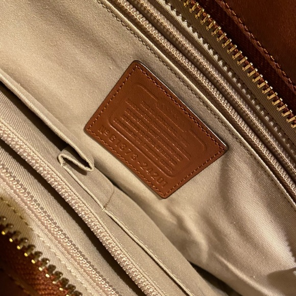 COACH Legacy Candace Medium Handbag - Cognac - Picture 3 of 4